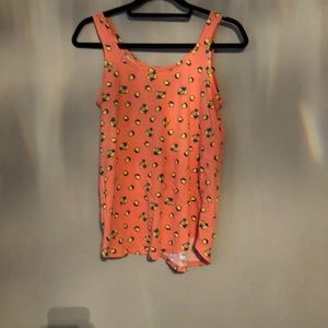 Orange Lemon Tank Top